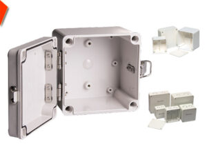 ELECTRICAL JUNCTION BOX & FLUSH-MOUNTED SWITCH